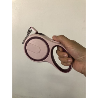 Retractable Leash สายจูงสุนัข 3m สีชมพู 8x15x4cm ST200618-3-PINK