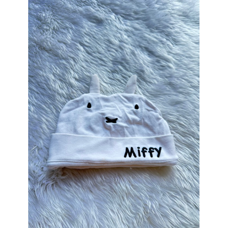 หมวกเด็กmiffy ขนาดเหมาะกับเด็กแรกเกิดถึง6เดือน
