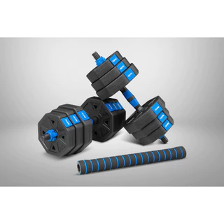 ดัมเบล & บาร์เบล 2-IN-1 ขนาด 20KG รุ่น ABS - เครื่องออกกำลังกาย แบรนด์ IRONTEC
