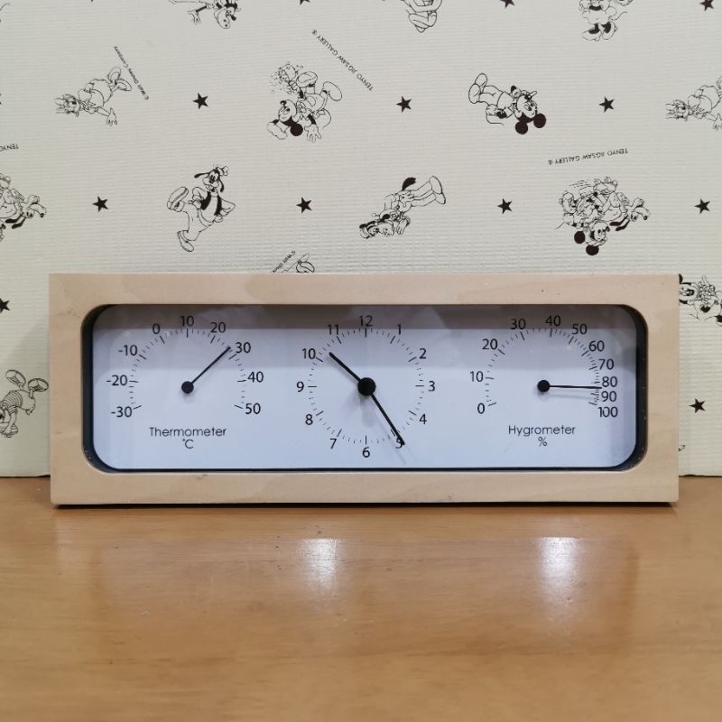 นาฬิกา Thermo Hygrometer &lt;มือ 2&gt; มีตำหนิ