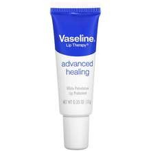 Vaseline Lip Therapy Advanced Healing 0.35oz/10g วาสลีนลิปเธอราปีแอดวานซ์ฮีลลิ่งแบบหลอด ลิปบาล์มบำรุงปาก