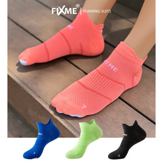 ถุงเท้าวิ่ง FIXME  ถุงเท้ากีฬา  กระชับ ระบายเหงื่อ sock