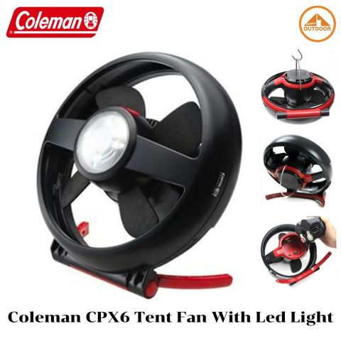 พัดลมเต๊นท์ Coleman CPX6 Tent Fan with LED Light