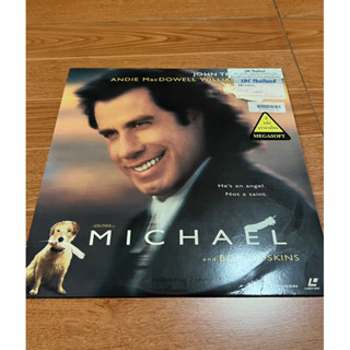 แผ่น LD เลเซอร์ดิสก์ แผ่นหนังแผ่นใหญ่ เรื่อง  MICHAEL เทวดาผู้น่ารัก มือ 2 เสียงอังกฤษ