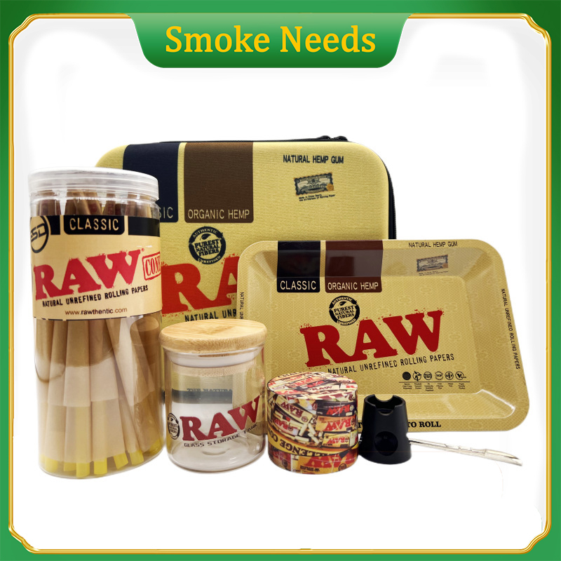 พร้อมส่ง RAW ชุด 6 ชิ้น ถาดโลหะ กระดาษโรลพันสำเร็จ เหล็กวิลาด ถาดโรล เครื่องบดโลหะ ถังเก็บ 190mm*70m