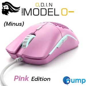 Glorious Model O- (Minus) Gaming Mouse - Pink Edition เมาส์เกมมิ่งที่มีน้ำหนักเบาที่สุด