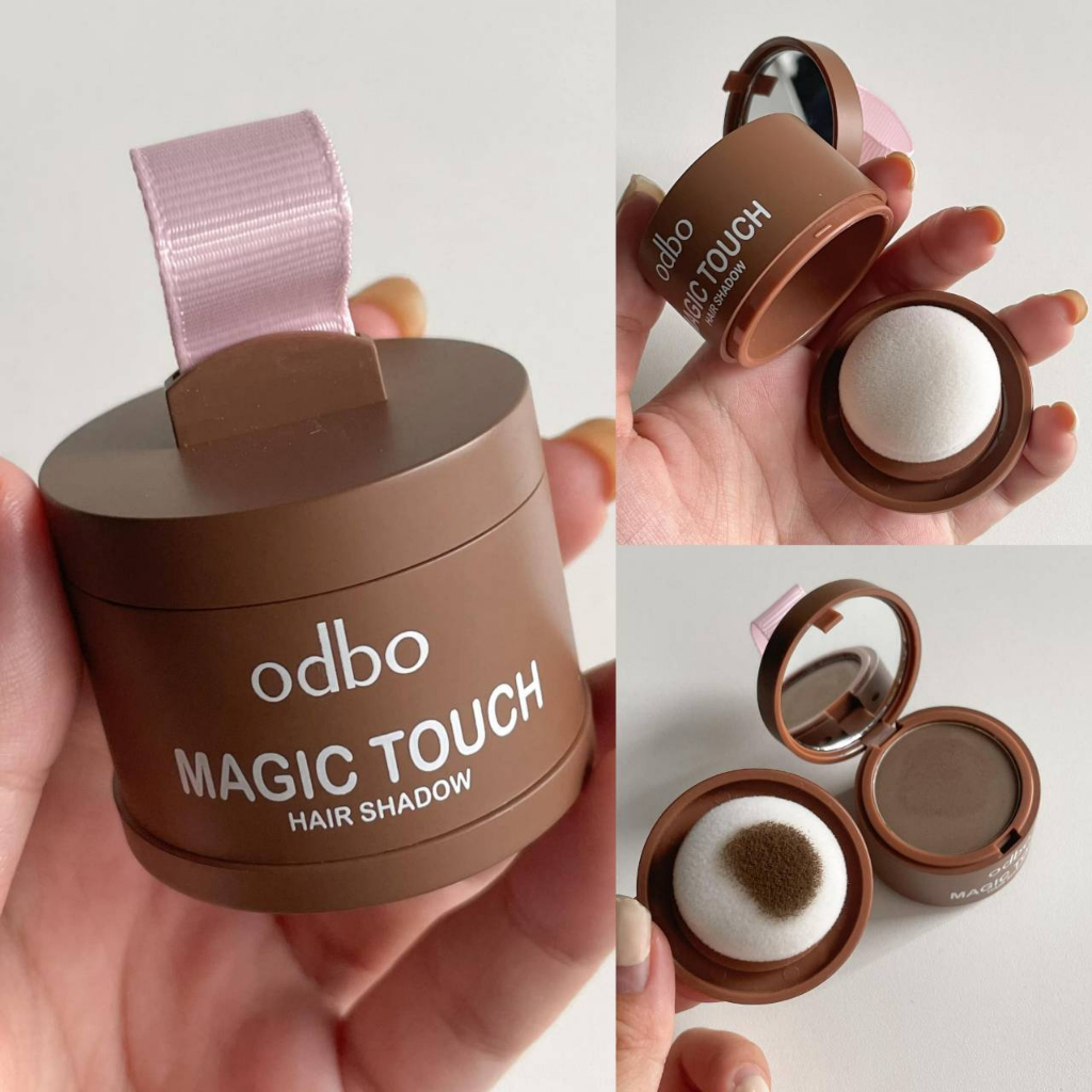 Odbo NextGen Magic Touch Hair Shadow 3g โอดีบีโอ เน็กซ์เจน แมจิก ทัช แฮร์ แชโดว์ ปิดผมบาง ที่ปิดเหม่ง
