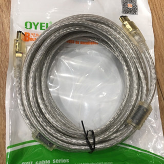 สายเคเบิ้ล  1394 สาย Firewire 400 To Firewire 400 , สาย6 Pin Male ความยาว 5m เมตร สายทนทานแข็งแรงเหนียวได้มาตรฐาน