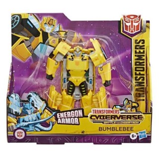 Transformers Toys Cyberverse Ultra Class Bumblebee Action Figure, Combines with Energon Armor to Power Up