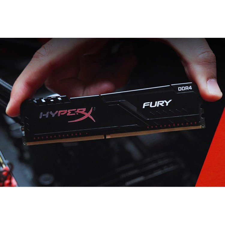 【การจัดส่งในกรุงเทพฯ】Kingston Hyperx หน่วยความจำเดสก์ท็อป RAM DDR4 4GB/8GB/16GB DIMM 2400/2666/3200MHz 288Pin 1.2V