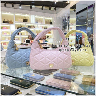 LYN กระเป๋าสะพายไหล่ รุ่น  Verbana Handbag M :  LL23CBS119 แท้จากชอป พร้อมอุปกรณ์