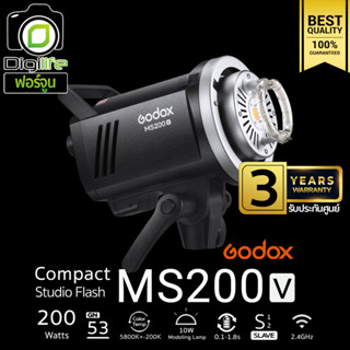 Godox Flash MS200V 200W 5800K Bowen Mount - รับประกันศูนย์ Godox Thailand 3ปี