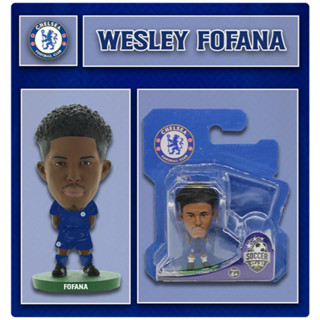 โมเดลนักฟุตบอล SoccerStarz ลิขสิทธิ์แท้จากสโมสร Chelsea - Wesley Fofana