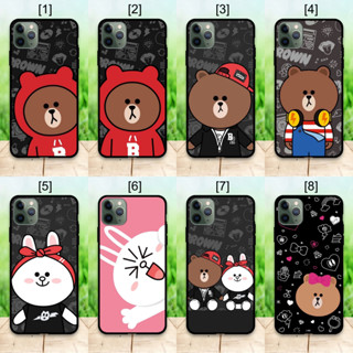 iPhone 5 6 7 8 X Xs XR 11 Case บราวน์ โคนี่