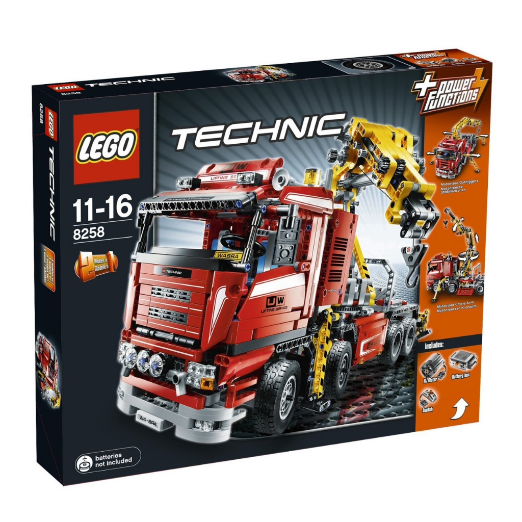 LEGO® Technic 8258 Crane Truck - เลโก้ของแท้ 💯% มือสองต่อแล้ว มีกล่อง