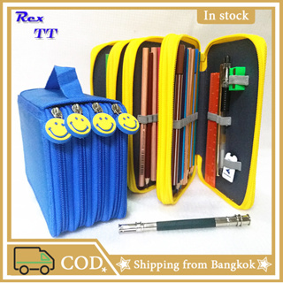 Oxford Fabric School Pencil Case 72 Holes Pencil case Large Pen Bag Box Multi Kids Multifunction Stationery Pouch