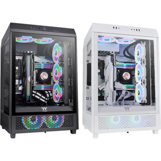 CASE เคส THERMALTAKE THE TOWER 500 SNOW/THE TOWER 500 BLACK #The Tower 500 Mid Tower Chassis white/Black