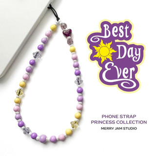 Best Day Ever สายคล้องโทรศัพท์มือถือราพันเซล