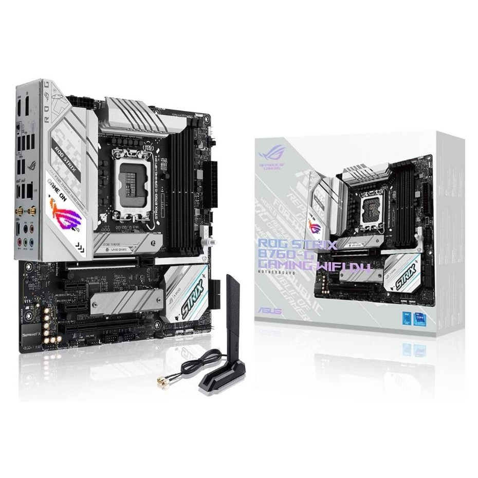 MAINBOARD (เมนบอร์ด) ASUS ROG STRIX B760-G GAMING WIFI D4 (DDR4) (SOCKET LGA 1700) (MICRO-ATX)