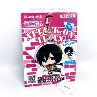 Attack on Titan Mikasa Acrylic Standy Keychain พวงกุญแจอะคริลิค มีฐานตั้งได้ มิคาสะ จาก ผ่าภิภพไททัน