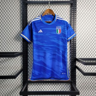 เสื้อทีมชาติอิตาลี Italy Home เกรด AAA เสื้อฟุตบอลเวอร์แฟนบอล 2023/24