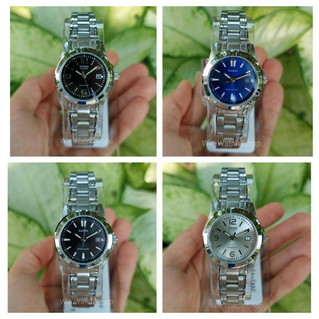 นาฬิกา Casio รุ่น LTP-1215A นาฬิกาข้อมือผู้หญิง สายสแตนเลส  -ของแท้100% รับประกันสินค้า 1 ปี