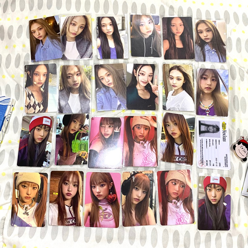photo cards newjeans ( haerin )