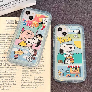 September เคสไอโฟน ผู้หญิง  เคส iPhone12 กรณีโทรศัพท์ Snoopy ใหม่ เคสโทรศัพท์มือถือ ซิลิโคนนิ่ม TPU ใส กันกระแทก เคส iPhone11