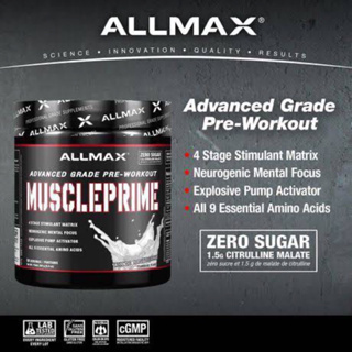 Allmax MUSCLEPRIME pre-workout(50servings)