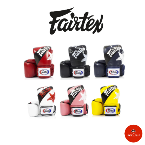 นวมชกมวย แฟรเทค Fairtex BGV1 Nation Print  "Tight-Fit" Design อุปกรณ์มวย มวยไทย