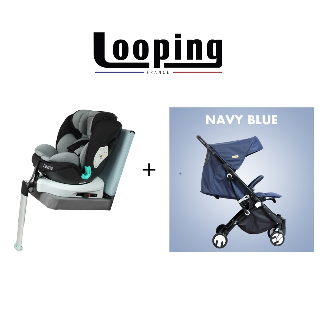 Looping Squizz 3+ และ Carseat 360 i-Size Combo Set