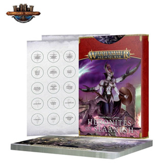 [GW-พร้อมส่ง]W/S CARDS: HEDONITES OF SLAANESH (ENG)