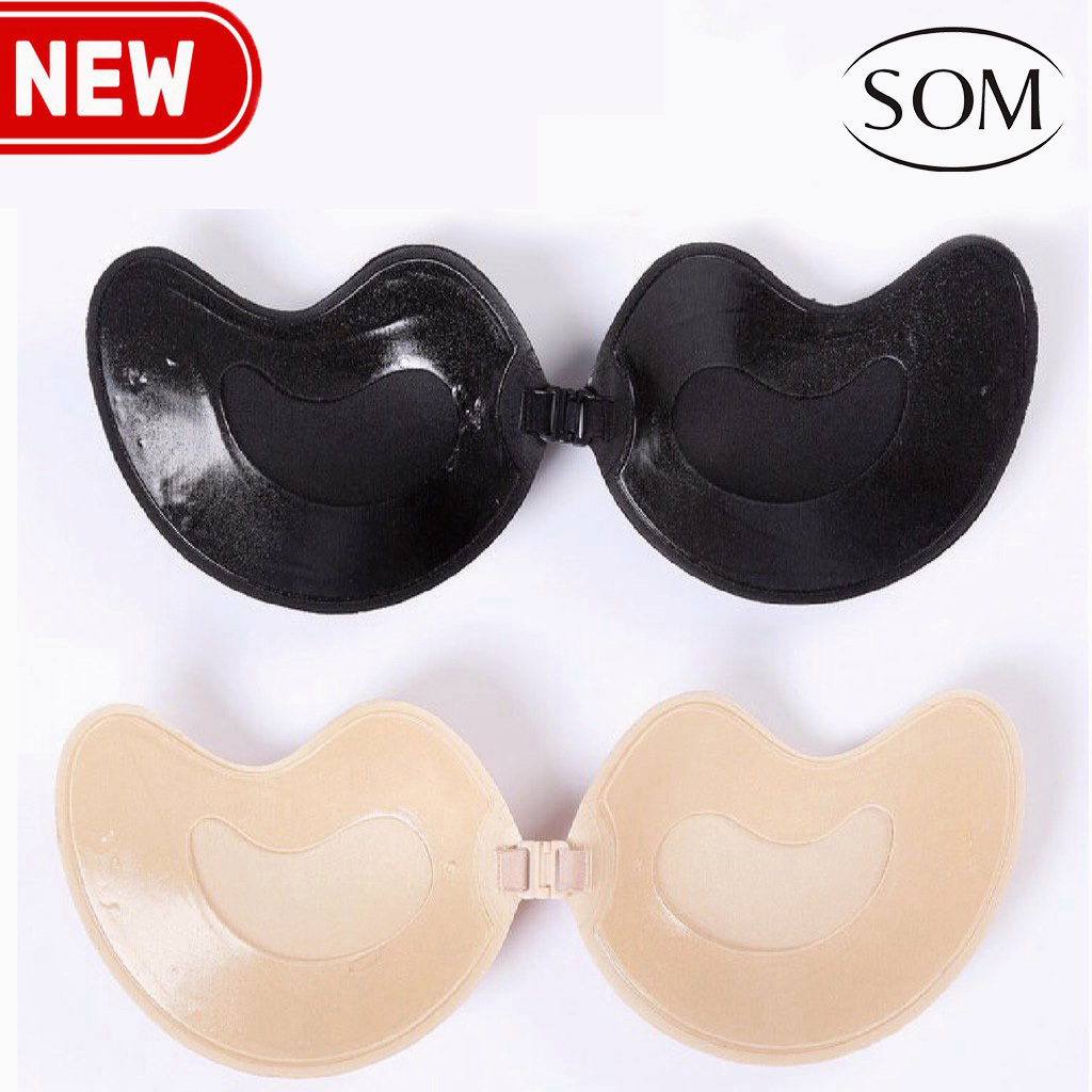 Som Underwear บราปีกนก เว้นจุกไว้เพื่อป้องกันจุก ติดแล้วช่วยยกกระชับอกชิด กาวเหนียวติดแน่น ADB14
