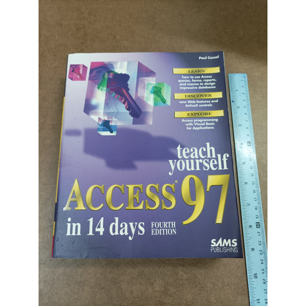 หนังสือ Teach Yourself Access 97 in 14 Days by Paul Cassel