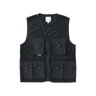 Gramicci เสื้อ รุ่น MENS GONE FISHING VESTS BLACK