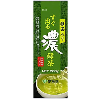 Itoen Soon-to-Go Dark Green Tea with Matcha Green Tea - 200g (ชาเขียวแท้จากญี่ปุ่น100%)