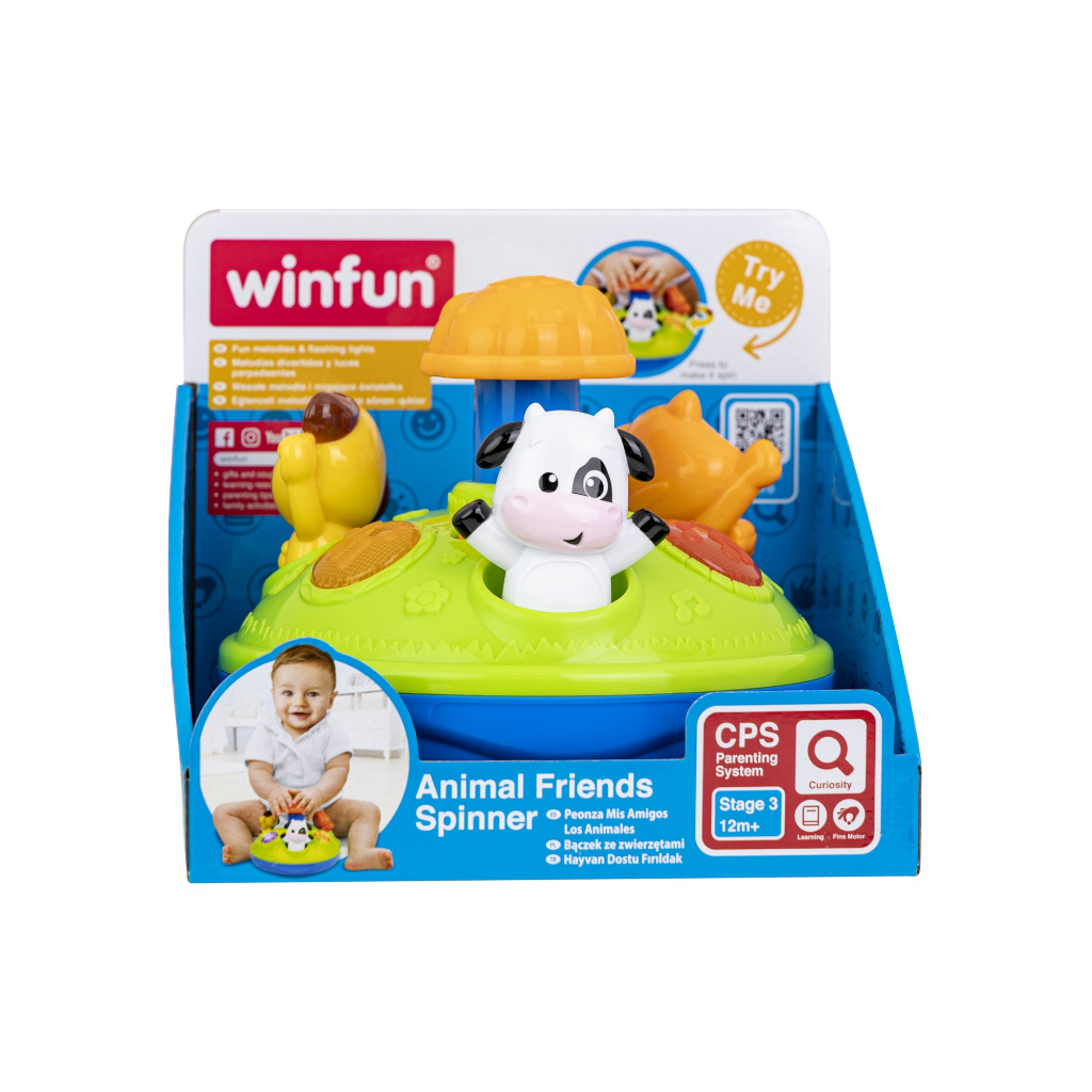 Animal Friends Spinner ของเล่น มีเสียงดนตรีน่ารัก ๆ