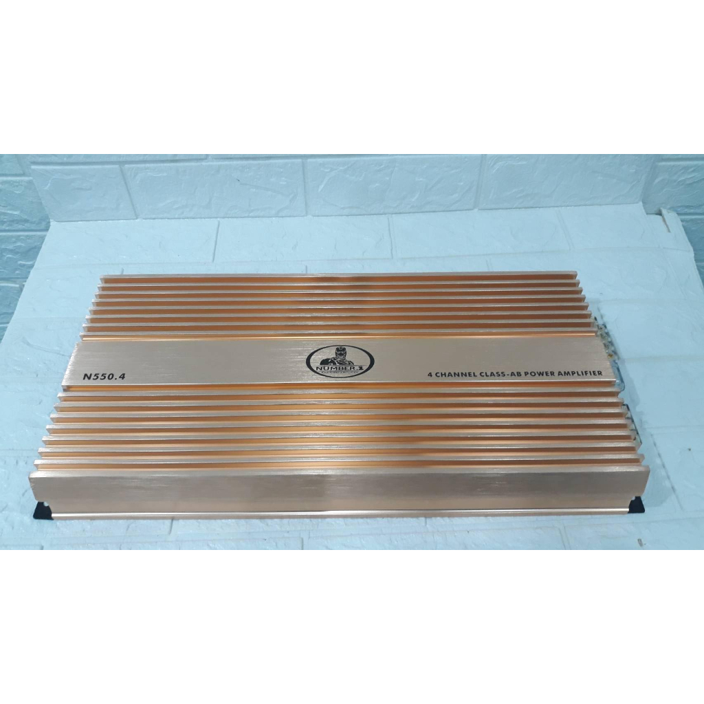 พาวเวอร์แอมป์ 4CH AB ตัวแรง รุ่นใหญ่ Power Class-AB 4CH รุ่น N-550.4