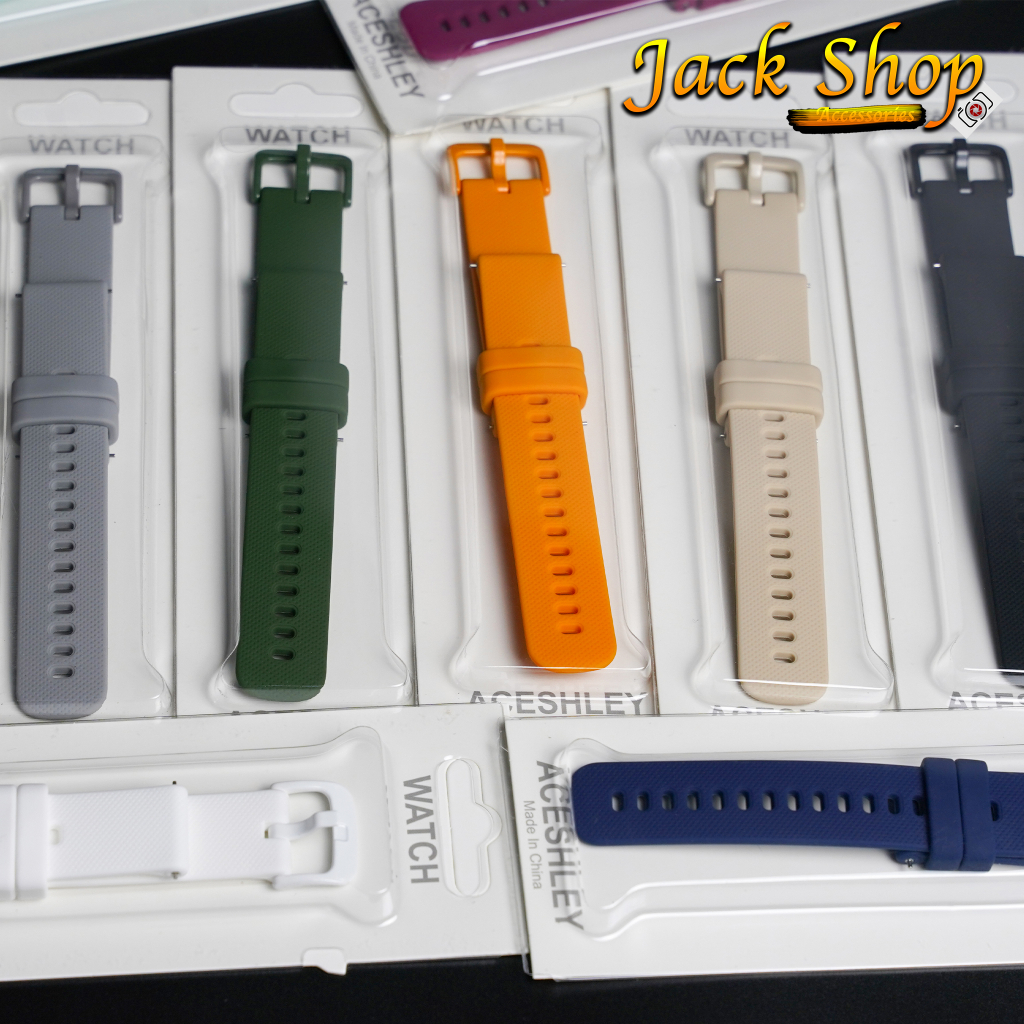 (🇹🇭อยู่ไทยพร้อมส่ง)สายนาฬิกาซิลิโคน Garmin Forerunner 255s , Venu 2s , Vivoactive 4s , Vivomove 3s ขนาด 18 มิล