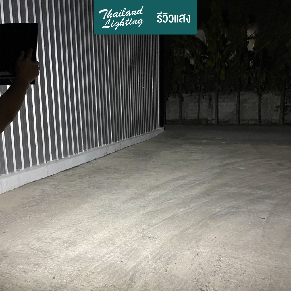 สปอร์ตไลท์โซล่าเซลล์แบรนด์แท้ 300W 500W 1000W 2000W ทนแดด รูปที่ 8