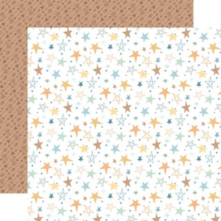 Our Baby Boy Double-Sided Cardstock 12"X12" :  Shining Stars