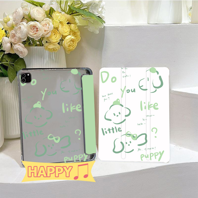 เคสไอแพด พับ gen5gen6 Air1Air2 9.7 gen7gen8gen9 10.2 Air3 Pro10.5 Air4 10.9 Pro11 ปกการ์ตูน มีช่องใส่ปากกา - รูปที่ 3