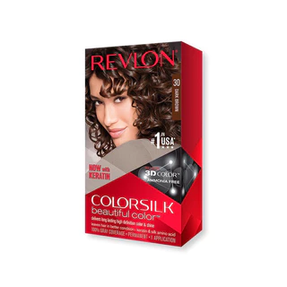 Revlon Colorsilk Beautiful Color with Keratin ครีมย้อมผม เรฟลอน คัลเลอร์ซิลค์ 8 สี