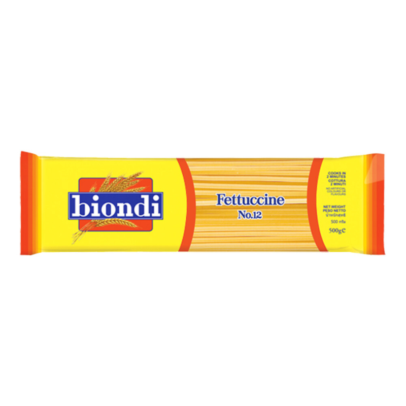 บิออนดิ พาสต้า เฟตตุชชีนี่ 500 กรัม - Fettuccine Pasta 500g Biondi brand