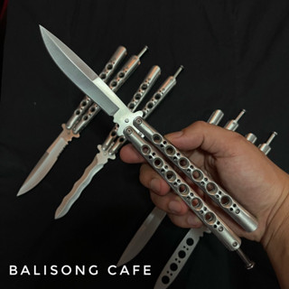 ลดพิเศษ! 50% Balisong มีดควง บาลิซอง BM42 Mirror B แถมซองผ้า