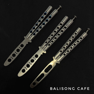 ลดพิเศษ! 50% Balisong มีดควง บาลิซอง ตระกูล Bm Mirror A แถมซองผ้า