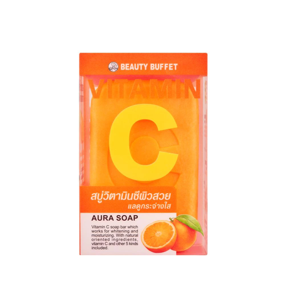 [ซื้อคู่ราคาพิเศษ] BEAUTY BUFFET VITAMIN C AURA SOAP - บิวตี้ บุฟเฟต์ วิตามิน ซี ออร่า โซป (100 กรัม) thumbnail 6