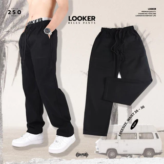 LOOKER - กางเกงขายาวเอวยางยืด รุ่นยอดนิยม