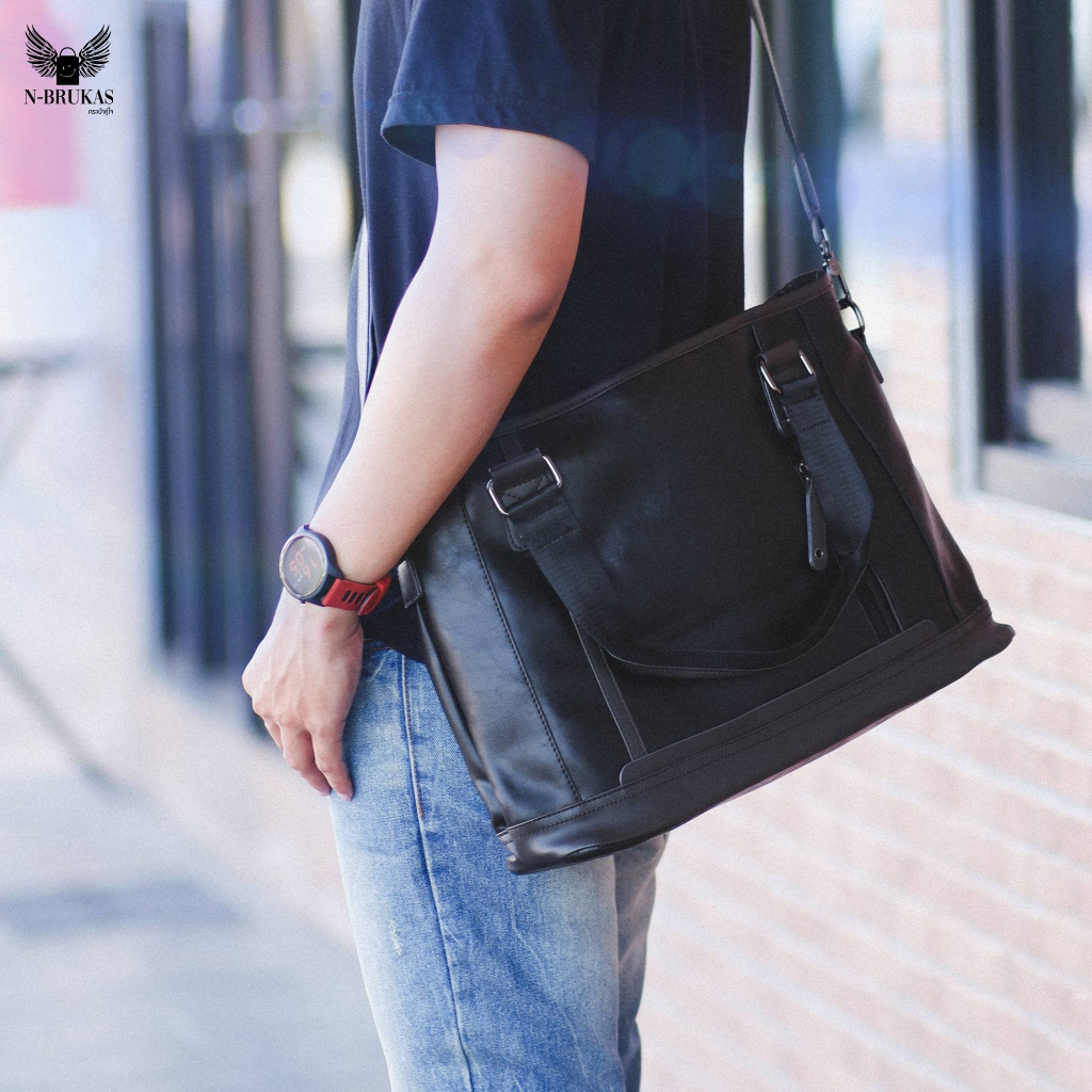 สินค้าพร้อมส่ง | กระเป๋าถือ สะพายข้าง | รุ่น Zilla Bag | กระเป๋าเอกสาร กระเป๋าโน๊ตบุ๊ค | NB-CB11 by 