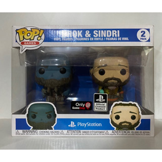 Funko Pop Brok &amp; Sindri 2 Pack God of War Playstation Exclusive